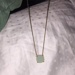 Bella jack mint stone necklace
